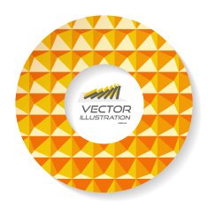 Vector illustration for design With place text N5