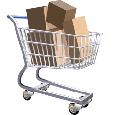Full shopping cart