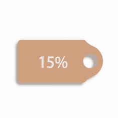 vector modern shopping icon on white background N15