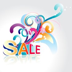 vector sale background art