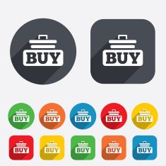 Buy sign icon Online buying cart button N8