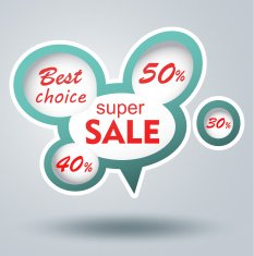 Sale labels Vector N35