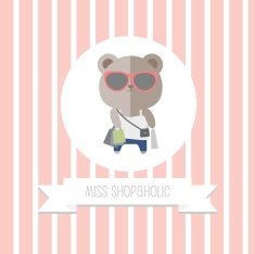 Shopaholic Bear N2