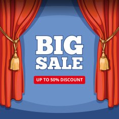 Big sale special offer vector background for business promotion N2