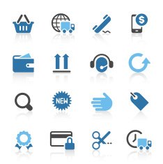 e-commerce & support icons N2