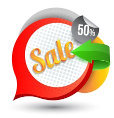 Sale tag banner N5