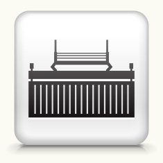 Square Button with Shipping