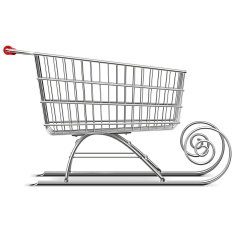 Vector Supermarket Sleigh