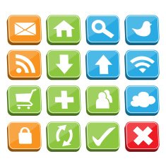 Web Buttons Set