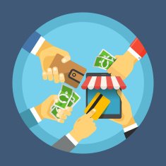 Digital commerce illustration N2