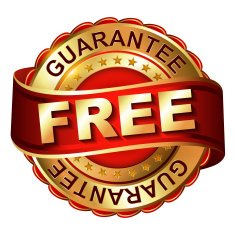 Free guarantee golden label with ribbon N3