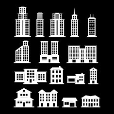 Building set - White series