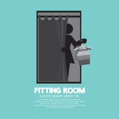 Fitting Room Black Graphic N2