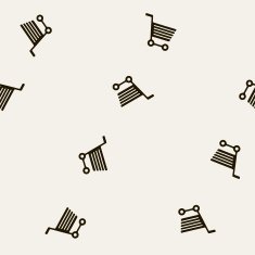 seamless background shopping trolley N2