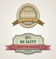 Vintage and retro web design elements
