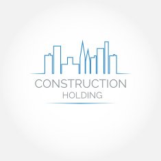 Abstract construction of house Easy to change color N2
