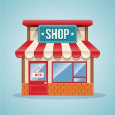 Shop vector illustration