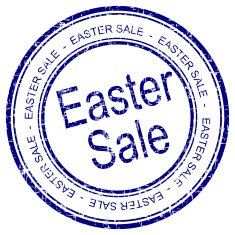 Easter Sale rubber stamp N2