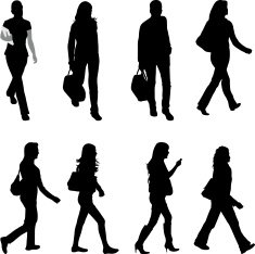 Walking people N12