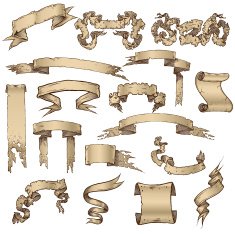 Ribbon vector illustration N6