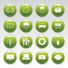 Internet icons (vector and 300dpi jpg)