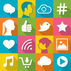 Social Media Icons N120