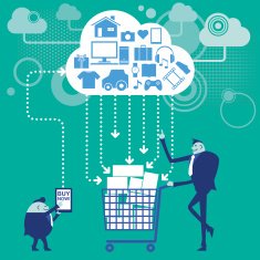 Business concept Online shopping