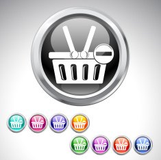 Out of basket button set