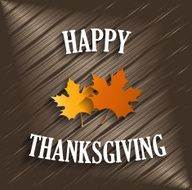 Happy Thanksgiving Wooden shiny background