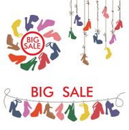 Colorful silhouettes women&#039;s high heel shoes Big sale