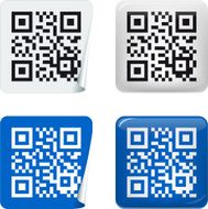 sticker QR code