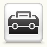 Square Button with Toolbox