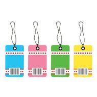Gift tag bar code