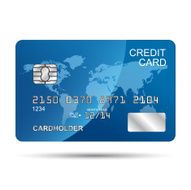 Vector credit card N4