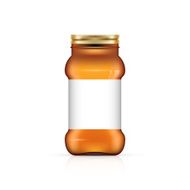Blank Bottle on white background vector N3