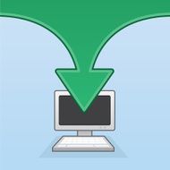 Computer Large Arrow Download