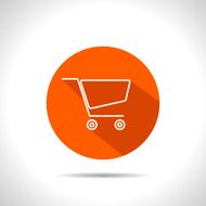 icon of shopping cart N10