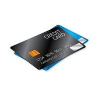 Black and Blue Credit Cards