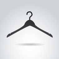 Hanger icon isolated on white background N2