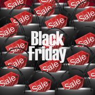 Black Friday Shopping Bag Design
