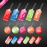 Set of tags for sale N11