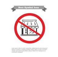 No shop building icon