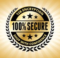 Certified Secure Computer Encryption Badge