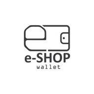 electronic wallet flat design vector template N5