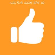 Like icon Flat design style modern vector illustration N12