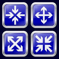 Arrow Metal Icons N2