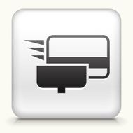 Square Button with Swipping Credit Card