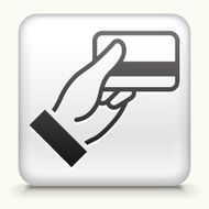 Square Button with Credit Card N2