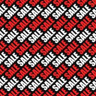 sale text seamless pattern N2