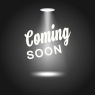 Coming soon background
